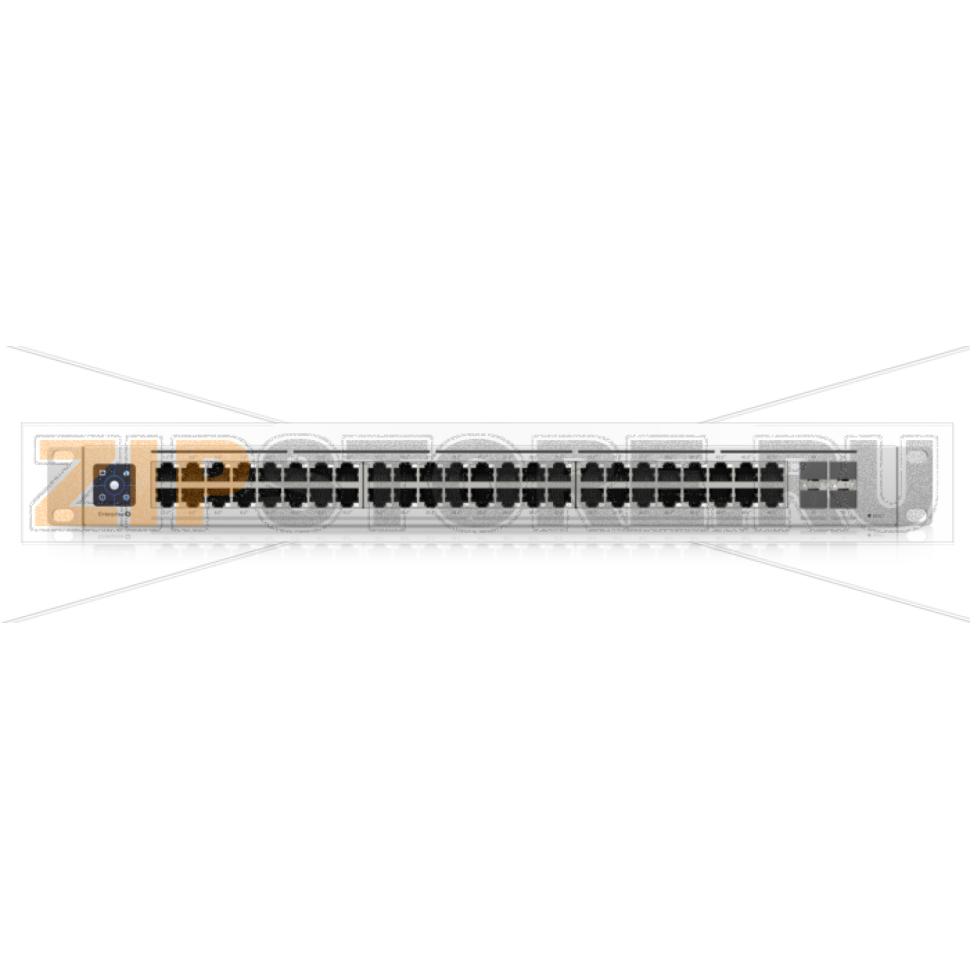 Коммутатор 100-240 В/АС, 50/60 Гц, 10 А Ubiquiti USW-Enterprise-48-PoE 