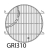 Fan grille Gierre FEV 64M