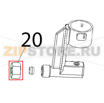 Serrabicono M Ø: 10 Angelo Po 1G1FA0G Serrabicono M Ø: 10 Angelo Po 1G1FA0GЗапчасть на деталировке под номером: 20