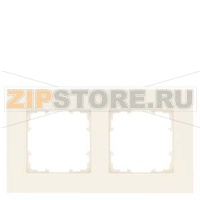 DELTA MIRO РАМКА 2-МЕСТН. 90X90 MM ЭЛЕКТРОБЕЛЫЙ Siemens 5TG1112-3