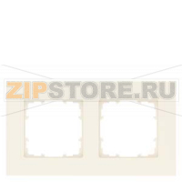 DELTA MIRO РАМКА 2-МЕСТН. 90X90 MM ЭЛЕКТРОБЕЛЫЙ Siemens 5TG1112-3
