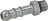 ADAPTOR HOSE-END FITTING 1/8M