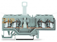 4-проводные клеммы с размыкателем; для DIN-рейки 35 x 15 и 35 x 7,5; 2,5 мм; CAGE CLAMP®; 2,50 mm; оранжевые Wago 280-695