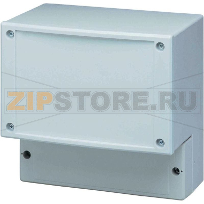 Корпус 160x166x85 мм, поликарбонат, серый, 1 шт Fibox PC 17/16-LFC3 