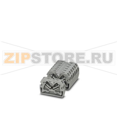 Проходная мини-клемма Phoenix Contact MSBV 2,5-M Тип подключения: Пружинный зажим, Сечение: 0,08 мм² - 4 мм², AWG: 28 - 12, Ширина: 5,2 мм, Высота: 22 мм, Цвет: cерый, Тип монтажа: Резьбовой монтаж.Минимальный заказ: 50 шт.Упаковка: 50 шт.