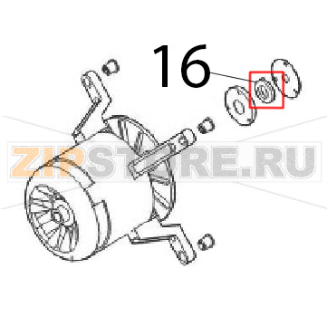Gasket Angelo Po FM1011E1 Gasket Angelo Po FM1011E1Запчасть на деталировке под номером: 16