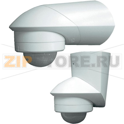 Датчик присутствия ИК, пассивный, для открытого монтажа, 240°, белый, IP55 Grothe 94531 