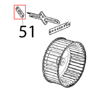 Element sealing 70x22x0.8 Unox XVC 205E
