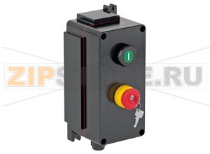 Модуль управления Control Unit Ex e, GRP, 2 Functions LCP2.PGMX.JRMX.F.1 Pepperl+Fuchs Electrical specificationsOperating voltage250 V max.Operating current16 A max.Terminal capacity2.5 mm2FunctionpushbuttonColorgreenContact configuration1x NO / 1x NCUsage categoryAC12 - 12 ... 250 V AC - 16 AAC15 - 12 ... 250 V AC - 10 ADC13 - 12 ... 110 V DC - 1 ADC13 - 12 ... 24 V DC - 1ANumber of poles2LabelingIFunction 2mushroom buttonColorredContact configuration1x NO / 1x NCUsage categoryAC12 - 12 ... 250 V AC - 16 AAC15 - 12 ... 250 V AC - 10 ADC13 - 12 ... 110 V DC - 1 ADC13 - 12 ... 24 V DC - 1ANumber of poles2Operator actionlatching , key releaseLockableyesMechanical specificationsHeight220 mm (A)Width110 mm (B)Depth101 mm (C)External dimension133 mm with operators (C1) 235 mm with mounting brackets (K)Fixing holes distance, height220 mm (G)Fixing holes distance, width78 mm (H)Enclosure coverfully detachableCover fixingM6 stainless steel socket cap head screwsFixing holes diameter7 mm (J)Degree of protectionIP66Cable entryNumber of cable entries1x M25 in face B fitted with polyamide Ex e cable glandDefined entry areaface BMaterialEnclosurecarbon loaded, antistatic glass fiber reinforced polyester (GRP)Finishinherent color blackSealone piece solid silicone rubberMass3 kgMounting7 mm slots moulded into baseGrounding2.5 mm2 grounding terminalAmbient conditionsAmbient temperature-40 ... 55 °C (-40 ... 131 °F) @ T4 -40 ... 40 °C (-40 ... 104 °F) @ T6 Data for application in connection with hazardous areasEU-Type Examination CertificateCML 16 ATEX 3009 XMarking II 2 GD Ex db eb mb IIC T* Gb Ex tb IIIC T** °C Db T6/T80 °C @ Ta +40 °C T4/T130 °C @ Ta +55 °CInternational approvalsIECEx approvalIECEx CML 16.0008XEAC approvalTC RU C-DE.GB06.B.00567ConformityDegree of protectionEN 60529General informationSupplementary informationEC-Type Examination Certificate, Statement of Conformity, Declaration of Conformity, Attestation of Conformity and instructions have to be observed where applicable. For information see www.pepperl-fuchs.com.AccessoriesOptional accessoriesEngraved traffolyte tag labelEngraved AISI 316L stainless steel tag labelColor in-fill stainless steel tag label