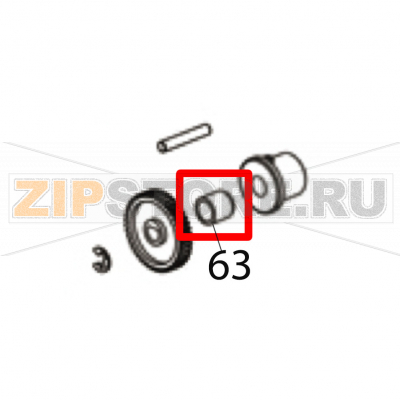 Copper bushing Godex EZPi-1200 Copper bushing Godex EZPi-1200Запчасть на деталировке под номером: 63Название запчасти Godex на английском языке: Copper bushing EZPi-1200.