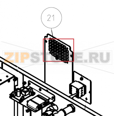 Coperchio Scatola Inverter LM 14/30 Imesa LM 23             Coperchio Scatola Inverter LM 14/30 Imesa LM 23Запчасть на сборочном чертеже под номером: 21Название запчасти на итальянском языке: Coperchio Scatola Inverter LM 14/30 Imesa LM 23