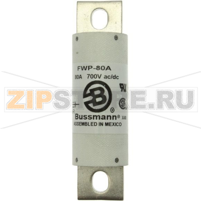 Предохранитель, 100 A, AC 700 В, DC 700 В, 25x112 мм, aR Eaton RECOMMEND FWP-100B 