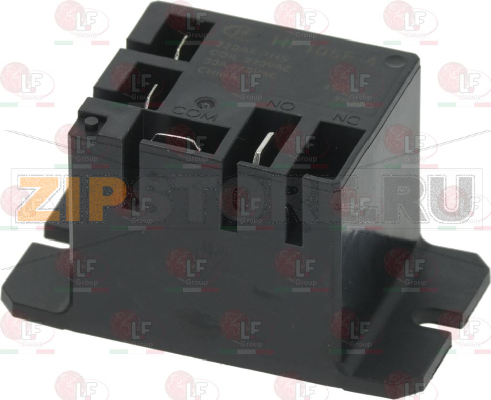 СИЛОВОЕ РЕЛЕ HF105F-4 30A 220VAC 