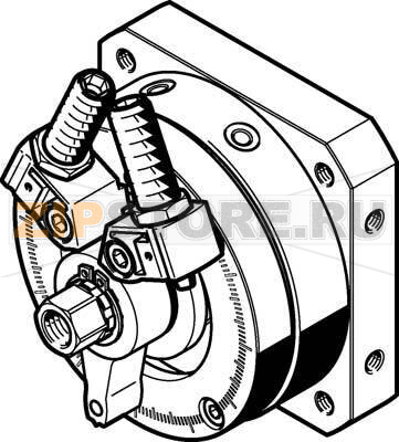 Привод неполноповоротный Festo DSM-32-270-P1-FW-A-B 