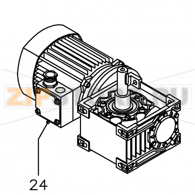 Corona Z=22 Fagor FI-200 Corona Z=22 Fagor FI-200Запчасть на деталировке под номером: 24Название запчасти Fagor на английском языке: Corona Z=22 FI-200.