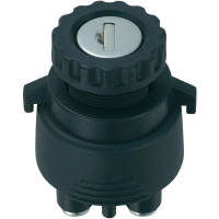 Выключатель с ключом 12 В/DC, 15 А, 2 x вкл/выкл/вкл/вкл, 1x30°, 1 шт TRU Components TC-K3-33