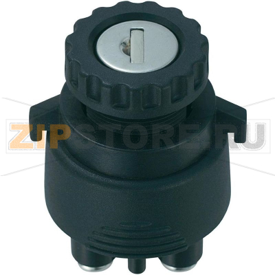 Выключатель с ключом 12 В/DC, 15 А, 2 x вкл/выкл/вкл/вкл, 1x30°, 1 шт TRU Components TC-K3-33 