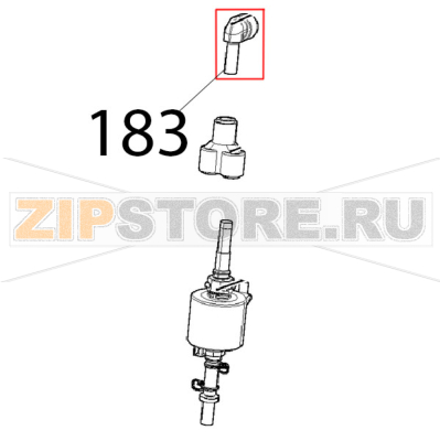 Raccordo gomito D8F-D8M Unox XVC 1005EP Raccordo gomito D8F-D8M Unox XVC 1005EPЗапчасть на деталировке под номером: 183