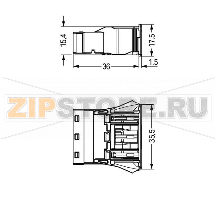 Защелкивающаяся розетка; 3-пол.; Код. A; 4,00 mm; черные Wago 770-703 Protected against mismating and maintenance-freePush-in CAGE CLAMP® spring pressure connection technology allows solid conductors to be simply pushed into a unit.Two wire connections per pole for loops or bridgesAdditional variable coding is possible....