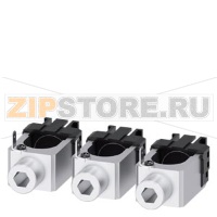 wire connector with control wire voltage tap-off 3 units accessory for: 3VA5 250 Siemens 3VA9233-0JG12