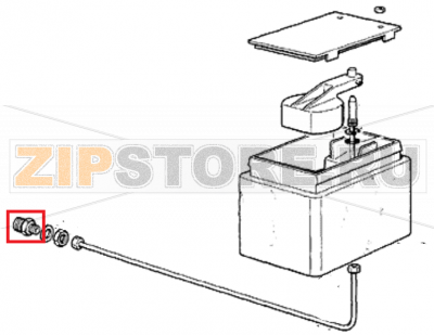 Wassereinlaufstueck Scotsman MF 56  Wassereinlaufstueck Scotsman MF 56Запчасть на 