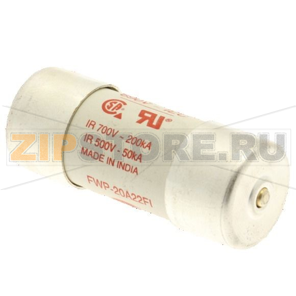 Предохранитель, 20 A, AC 700 В, 200 кА, 22x58 мм, aR, UL Eaton 20A 690V 22X58 INDICATED 14x58MM 