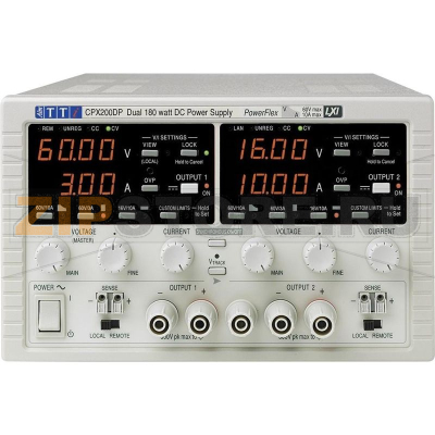 Блок питания лабораторный, регулируемый, 0-60 В/DC, 0-10 А, 360 Вт Aim-TTi CPX200D 