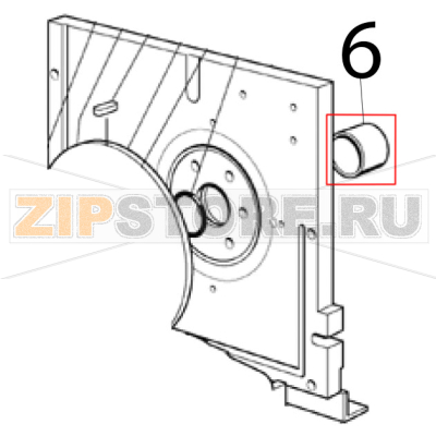 Bushing Scotsman MAR 78 SPLIT Bushing Scotsman MAR 78 SPLITЗапчасть на деталировке под номером: 6