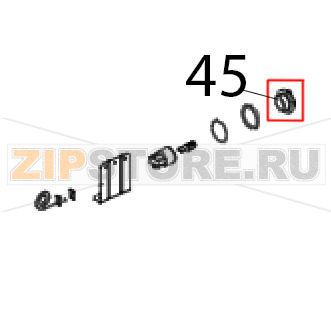 Vetro portalampada vapore 2002 Unox XF 190 Vetro portalampada vapore 2002 Unox XF 190Запчасть на деталировке под номером: 45