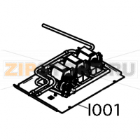 Floor cover panel for appliances without CONVOClean system P Convotherm OES 6.10