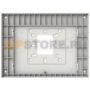 Бокс сенсорной IP-панели 10″, монтаж: накладной, 42371S-W, белый ABB 2TMA130161W0001 