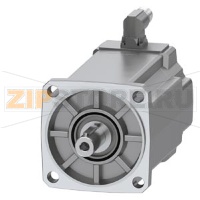 SIMOTICS S-1FK2 HD Серводвигатель М0 = 5 Нм; ПН = 1,45 кВт при NN = 3000 оборотов в минуту (380-480); ПН = 0,79 кВт при нн = 1500 оборотов в минуту (200-240 В); Степень защиты IP65; Вал D19x40 мм с шпонкой; Абсолютный датчик однооборотные 22-бит (кодер AS