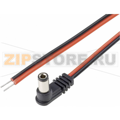Гнездо низковольтное 2.5 мм, 5.5 мм, 2 м, 100 шт TRU Components TC-2516002 
