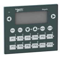 Панель с клавиатурой 122x32 пкс, 512 Кбайт, 20 кнопок, зеленая Schneider Electric XBTR410