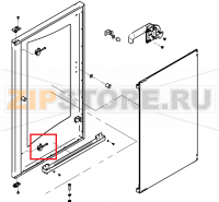 Customer service set for interior door hinge P3 CONVOTHERM OES 10.10  