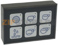 PUSH-BUTTON PANEL 6 BUTTONS