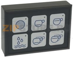 PUSH-BUTTON PANEL 6 BUTTONS 