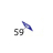 Sticker (ribbon open) Sato CT408LX TT