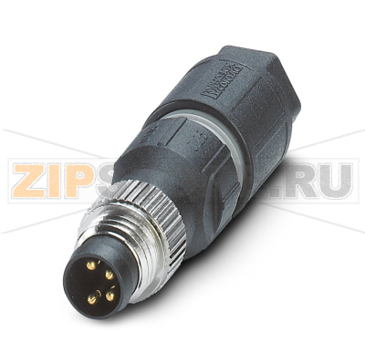 Разъем Phoenix Contact SACC-M 8MS-4QO-0,5-M Соединитель для датчика исполнительного устройства Phoenix Contact SACC-M 8MS-4QO-0,5-MТип сигнала (категория): универсальный, кол-во контактов: 4, тип резьбы головки: M8, тип подключения: клеммы с ножевыми контактами, наружный диаметр: 2,5 мм...5 мм
