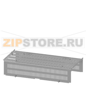 SIVACON S4 subdivision Main busbar at bottom Form 2B Position of main busbar: bottom front Width 800 mm Depth 400 mm Siemens 8PQ3000-3BA16 