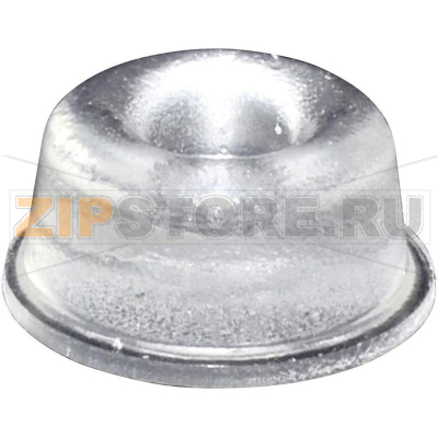 Ножка приборная 22.3х10.1 мм, клейкая, прозрачная, 1 шт Toolcraft PD2210C 