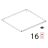 Piedino regolabile D=45, H=70-100, inox Unox XL 404