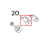 Feed gap sensor (LED) Toshiba TEC B-852-TS22-QQ-R
