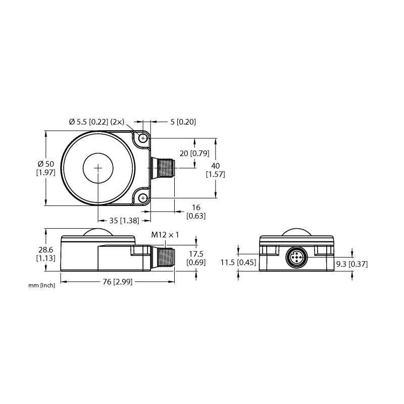 Датчик радарный Turck K50RF-4030-LUQ 