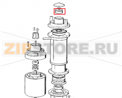 Obereslager Scotsman MF 56 ASR       Obereslager Scotsman MF 56 ASRЗапчасть на сборочном чертеже под номером: 49Название запчасти Scotsman на немецком языке: Obereslager Scotsman MF 56 ASR