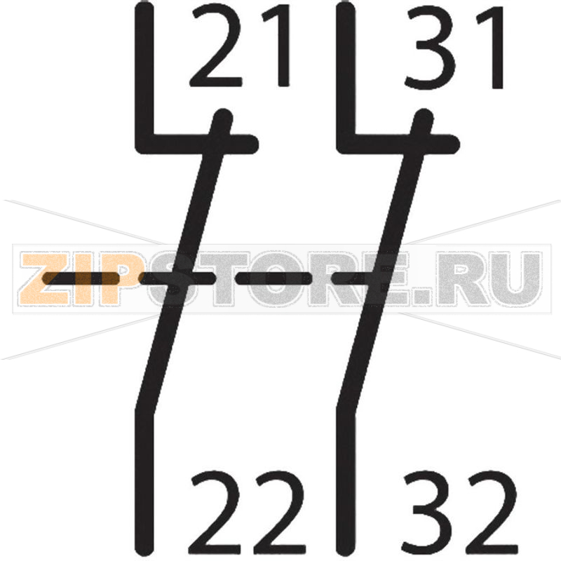 Вспомогательный контакт 4 А: 1 шт Eaton DILM32-XHI02 