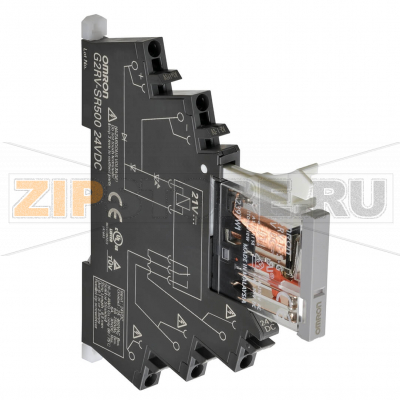 Реле ввода/вывода тонкое электромеханическое Omron G2RV-SR500 12VDC 