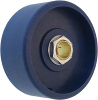 Rotary knob D=40 RAL 5003 blue
