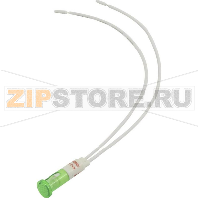 Лампа светодиодная, зеленая, 1 шт TRU Components 1524026 