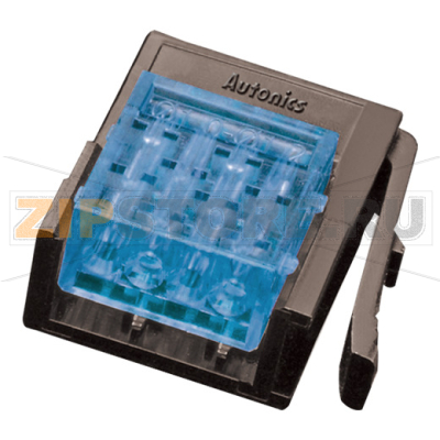 Разъем кабельный, штекерный, 4 контакта, синяя крышка Autonics CNE-P04-BL 
